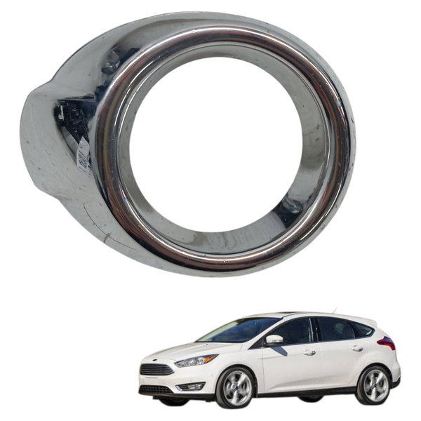 Moldura Esquerda Farol Milha Ford Focus 2.0 2014 2015 2016 Esquerdo