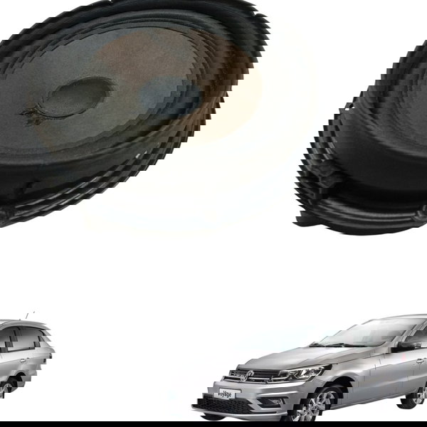 Auto Falante Porta Traseira Volkswagen Voyage 2014 2015 2016