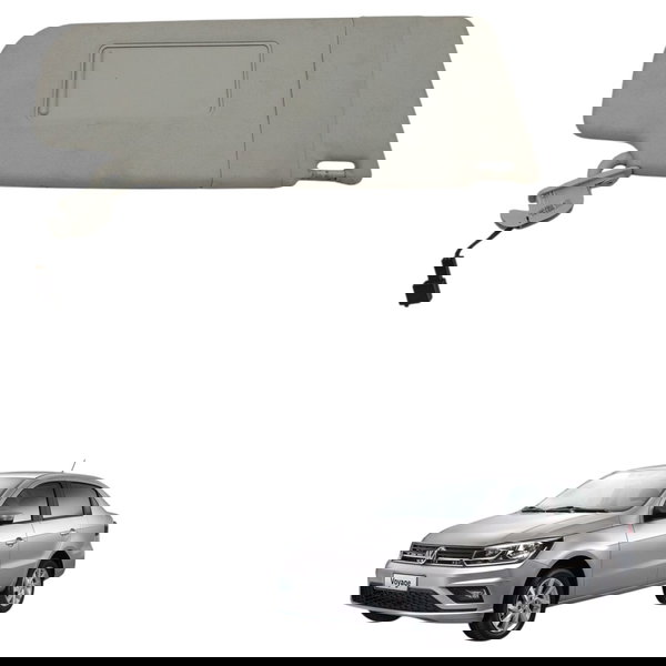 Quebra Sol Direito C/espelho Volkswagen Voyage 2015