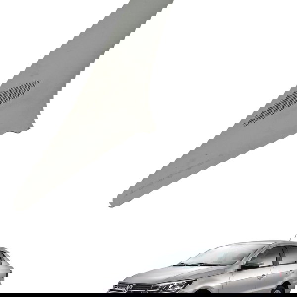 Acabamento Direita Parabrisa Volkswagem Voyage 2015 Detalhe