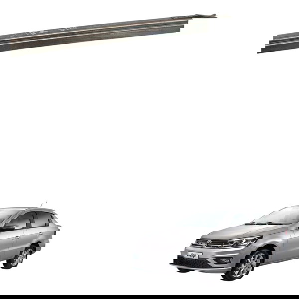 Canaleta Guia Vidro Dianteira Esquerda Vw Voyage 2014 2015