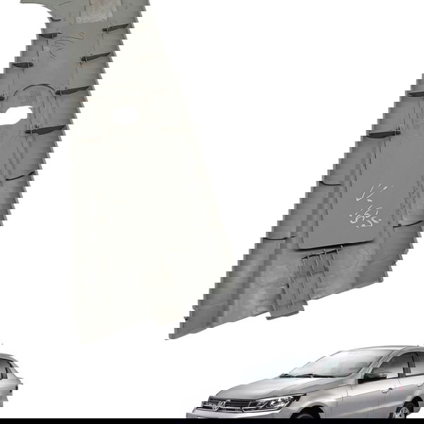 Moldura Superior Coluna Esquerda Volkswagen Voyage 2014 2015