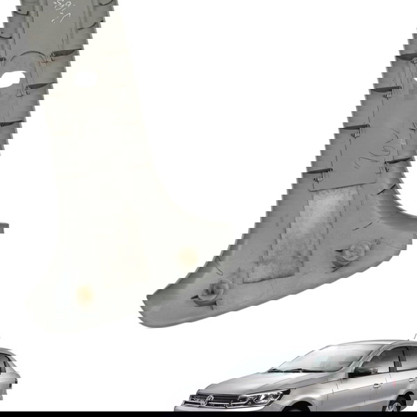 Moldura Superior Coluna Esquerda Volkswagen Voyage 2014 2015