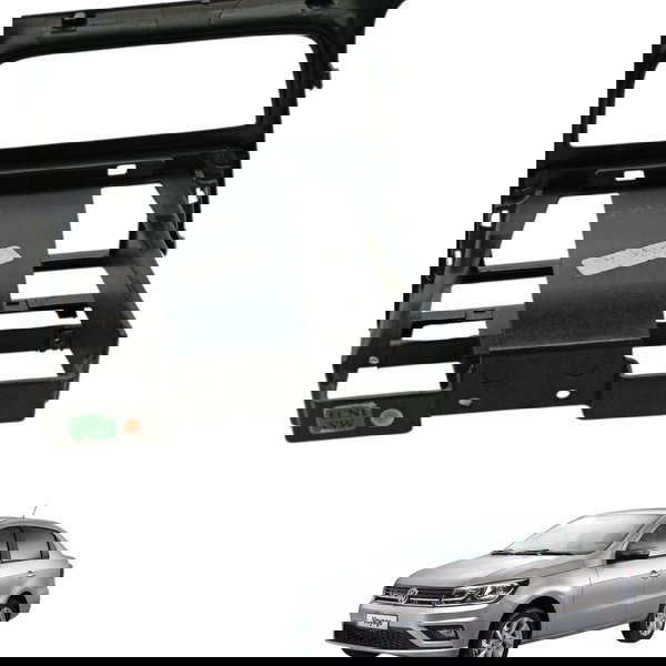 Moldura Painel Central Volkswagen Voyage 2013 2014 2015 2016