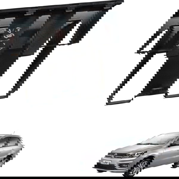 Moldura Painel Central Volkswagen Voyage 2013 2014 2015 2016