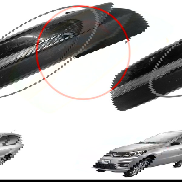 Retrovisor Direito Eletrico Volkswagen Voyage 2015 Detalhe