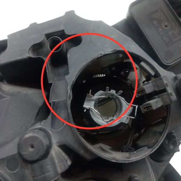 Farol Direito Mercedes C180 2008 2009 2010 2011 Detalhes Esquerdo/motorista