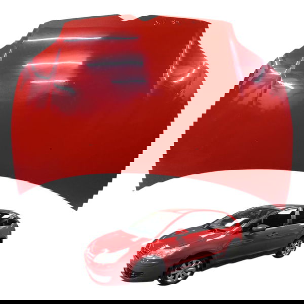 Capô Citroen C4 Hatch Glx 1.6 Vermelho 2013 2014 2015