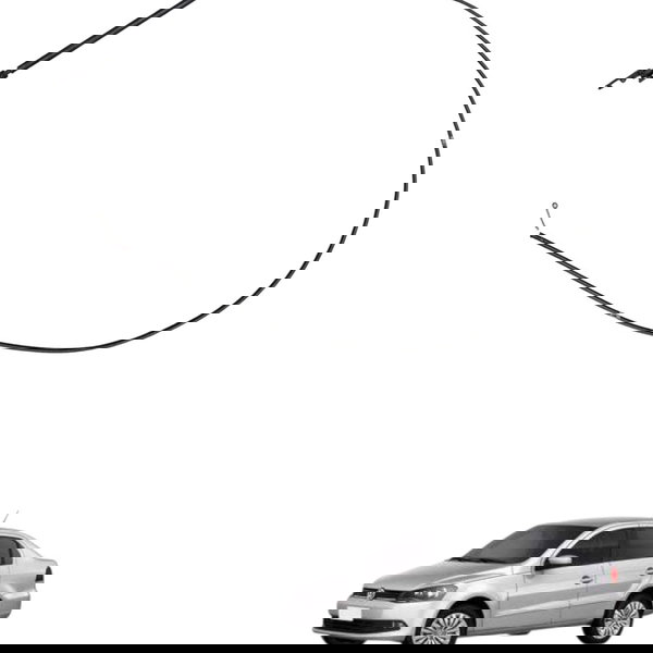 Cabo Abertura Capô Volkswagen Voyage 2014 2015 2016