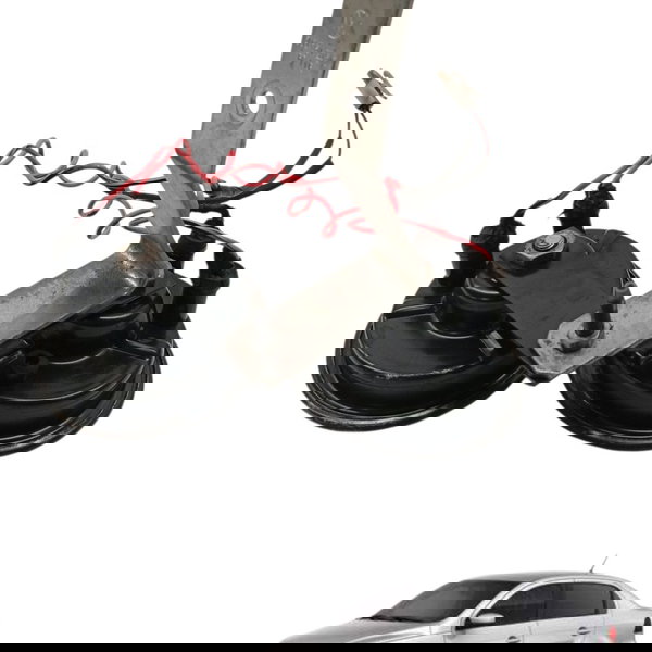 Buzina Dupla Panelinha Grave Agudo Gauss Gb 1060 Vw 2014