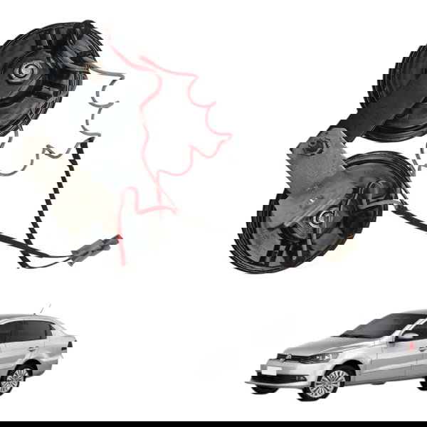 Buzina Dupla Panelinha Grave Agudo Gauss Gb 1060 Vw 2014