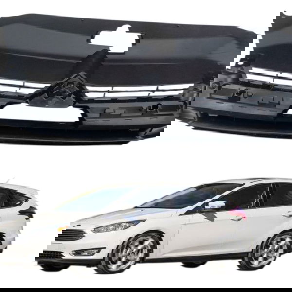 Grade Interna Parachoque Dianteiro Citroen C4 Glx 2013 2014