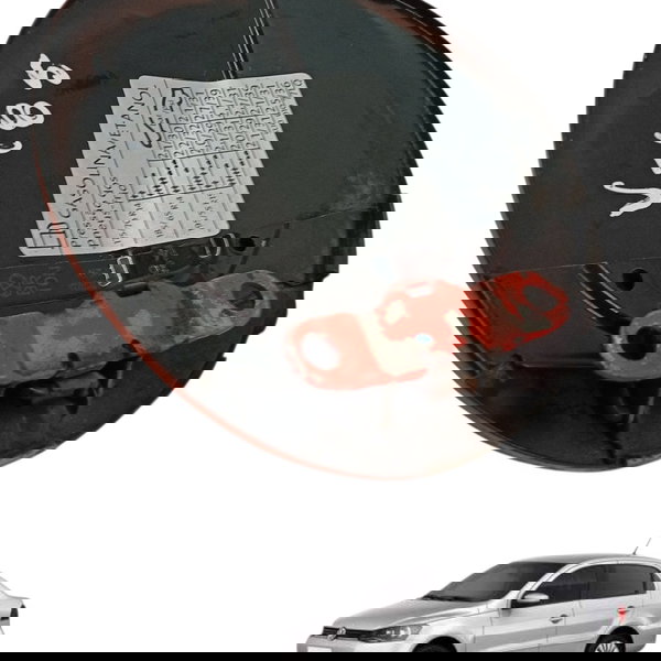 Portinhola Tanque Combustível Volkswagen Voyage 2014 2015 Vermelho 2014