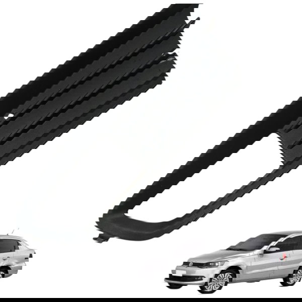 Moldura Farol Milha Esquerdo Volkswagen Voyage 2014 2015 Esquerdo