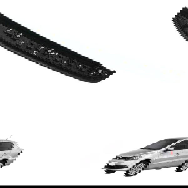 Friso Teto Traseiro Esquerdo Peugeot 206 2007 2008 2009 2010