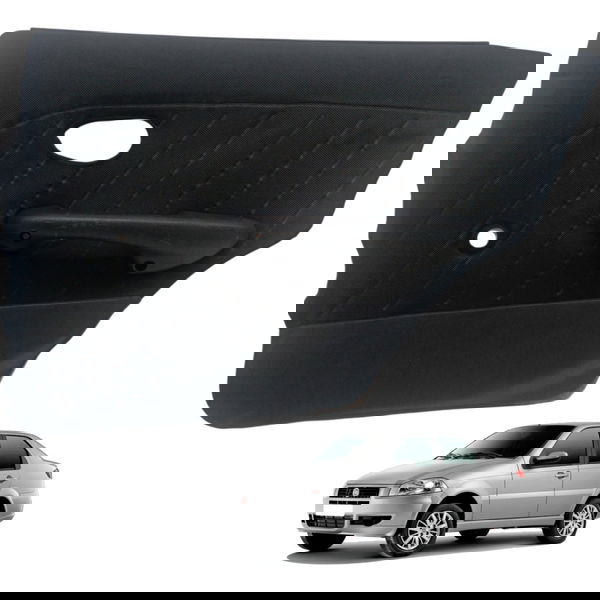Forro Porta Traseira Direita Fiat Siena 4p 2008 2009 Detalhe
