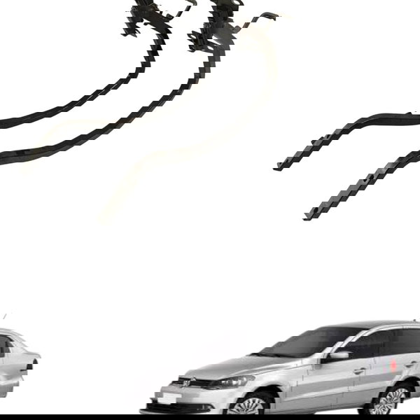 Par Dobradiça Tampa Porta Malas Volkswagen Voyage 2014