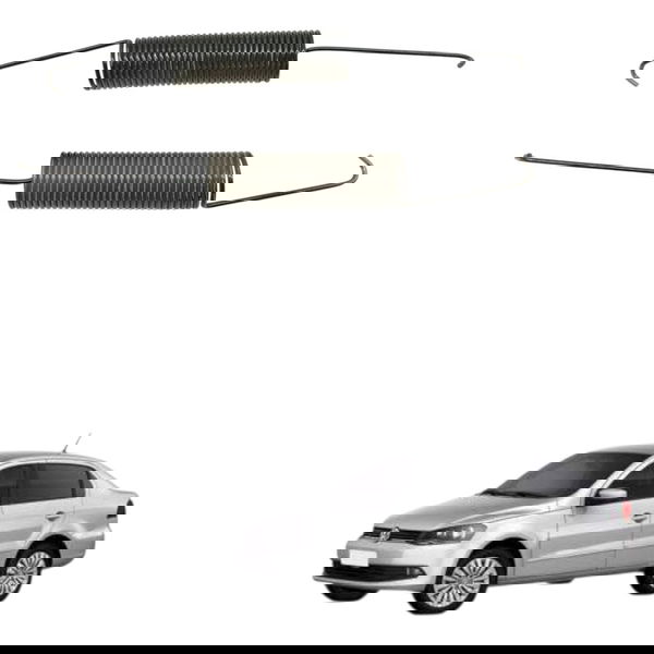 Par Molas Tampa Traseira Volkswagen Voyage 1.6 2014 2015