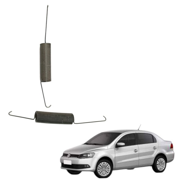 Par Molas Tampa Traseira Volkswagen Voyage 1.6 2014 2015