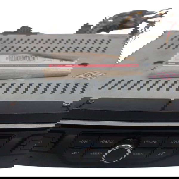 Kit Radia Multimidia Citroen C4 Hatch 2012 Monitor Queimado