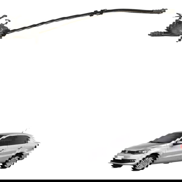 Flexivel Freio Dianteiro Esquerdo Volkwagen Voyage 2014 2015