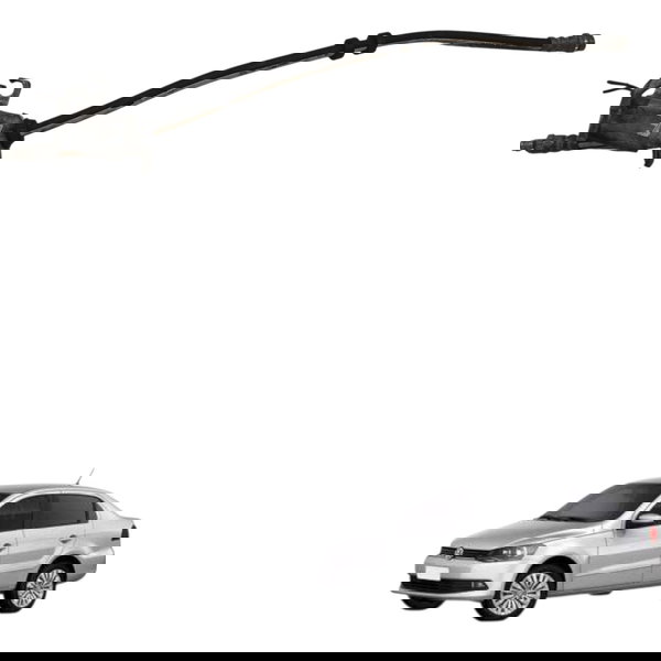 Flexivel Freio Dianteiro Esquerdo Volkwagen Voyage 2014 2015