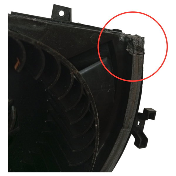 Moldura Superior Coluna Direção Fiat Siena 1.0 2008 Detalhe
