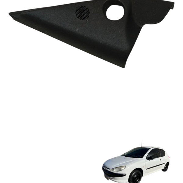 Moldura Interna Retrovisor Esquerdo Peugeot 206 2005 2006