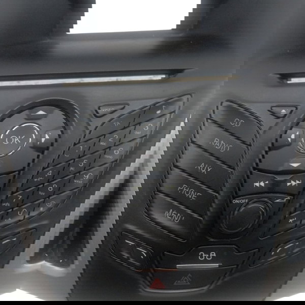 Moldura Comandor Radio Difusar Ar Alerta Ford Focus 2015