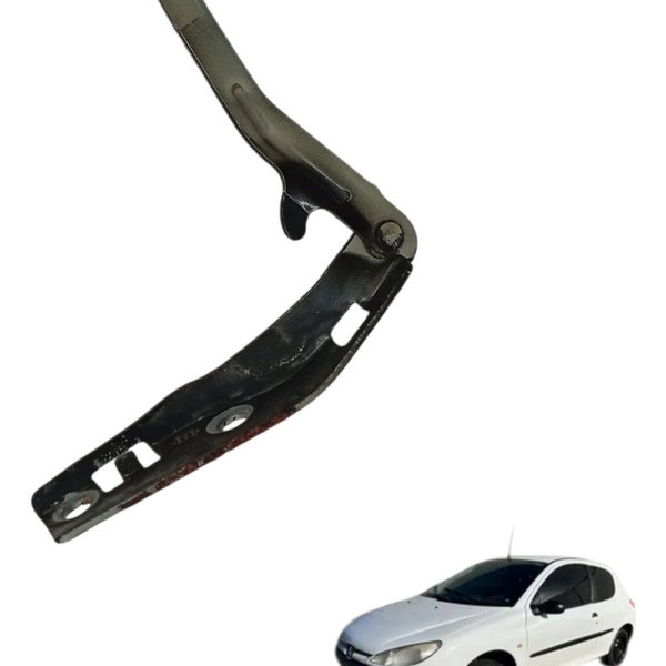 Dobradiça Esquerda Capo Peugeot 206 1.4 2005 2006 2007 2008
