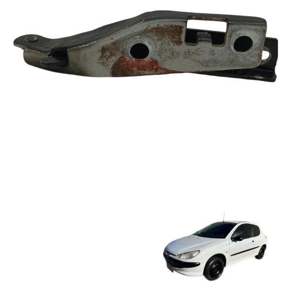 Dobradiça Esquerda Capo Peugeot 206 1.4 2005 2006 2007 2008