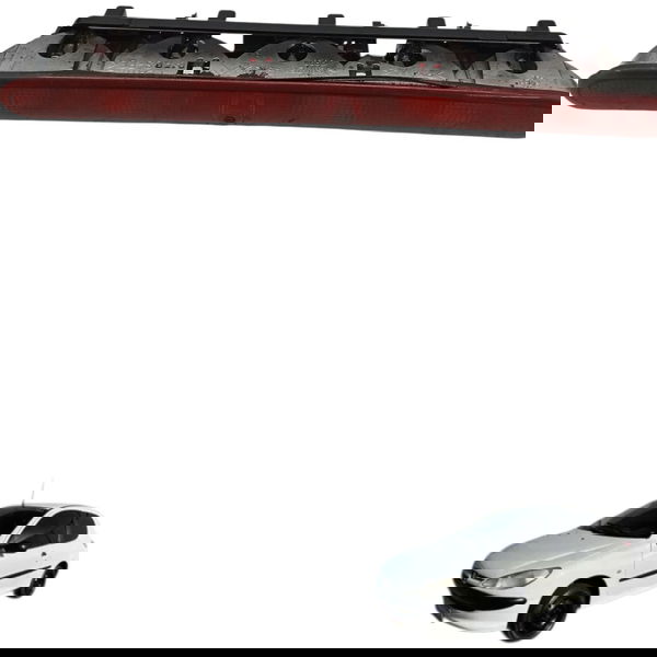 Break Light Luz Freio Peugeot 206 207 2005 2006 2007 2008