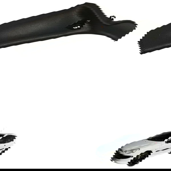 Moldura Coluna Traseira Direita Peugeot 206 2005 2006