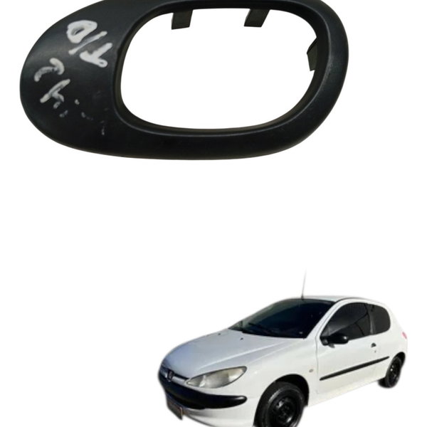Moldura Maçaneta Interna Traseira Direita Peugeot 206 2005