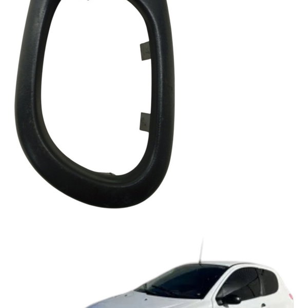 Moldura Maçaneta Interna Traseira Direita Peugeot 206 2005