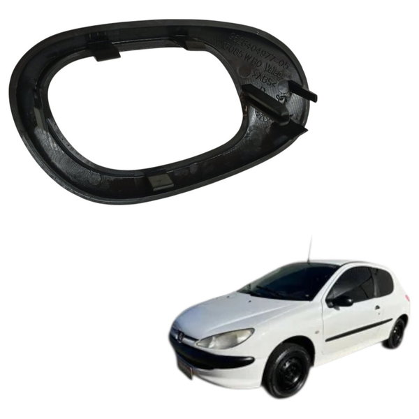 Moldura Maçaneta Interna Traseira Direita Peugeot 206 2005