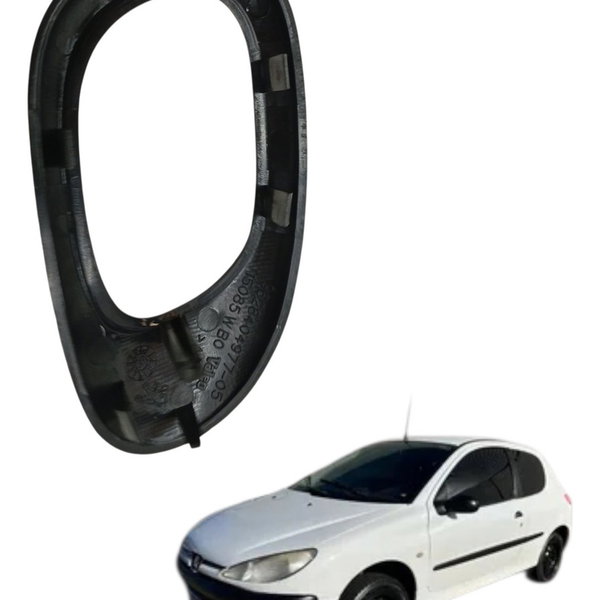 Moldura Maçaneta Interna Traseira Direita Peugeot 206 2005
