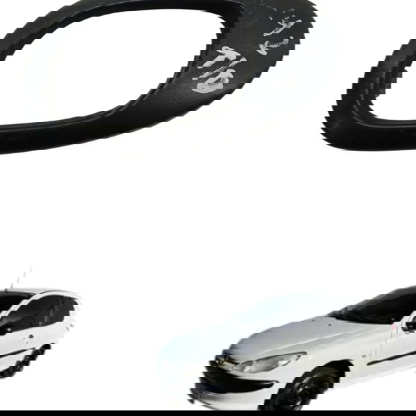 Moldura Maçaneta Interna Traseira Direita Peugeot 206 2005