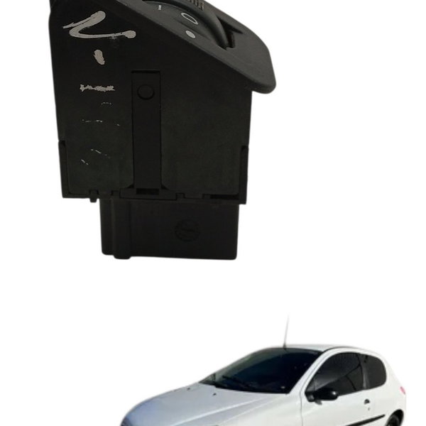 Botão Regulagem Farol Altura Peugeot 206 207 2004 2005 2006