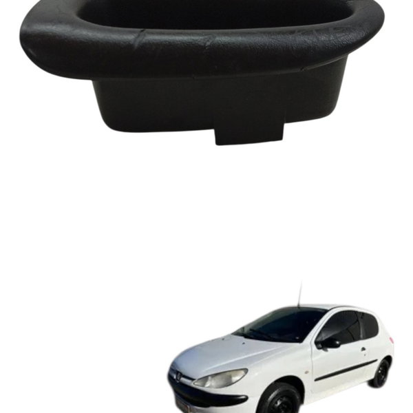 Puxador Porta Dianteiro Esquerdo Peugeot 206 2003 2004 2005