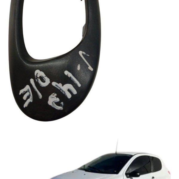 Moldura Maçaneta Interna Dianteira Esquerda Peugeot 206 2005
