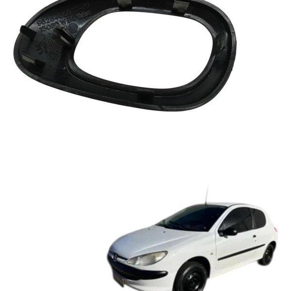 Moldura Maçaneta Interna Dianteira Esquerda Peugeot 206 2005