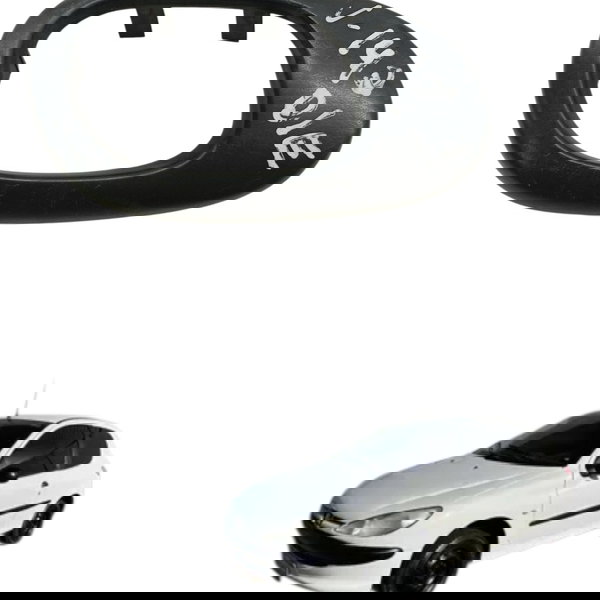 Moldura Maçaneta Interna Dianteira Esquerda Peugeot 206 2005