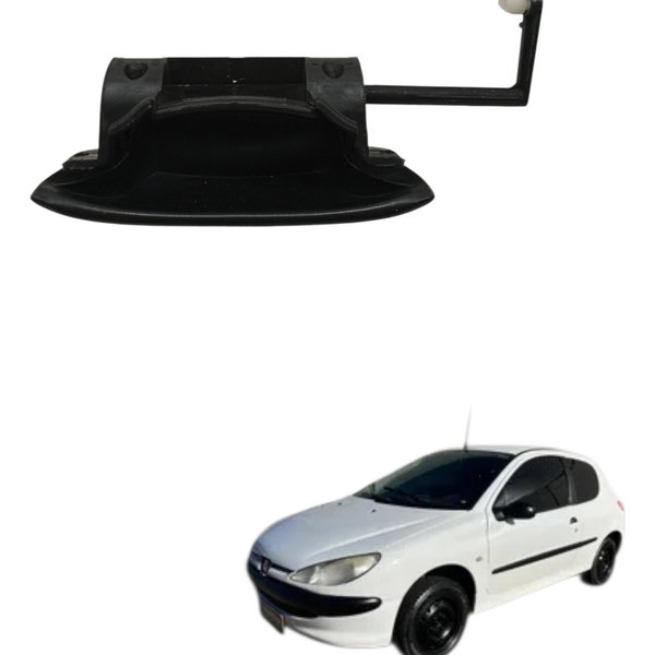Maçaneta Externa Dianteira Direita Peugeot 206 207 2004 Dianteira