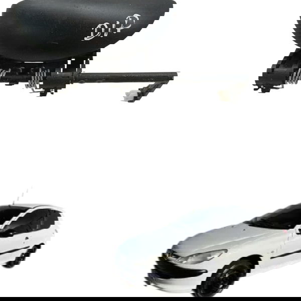 Maçaneta Externa Dianteira Direita Peugeot 206 207 2004 Dianteira