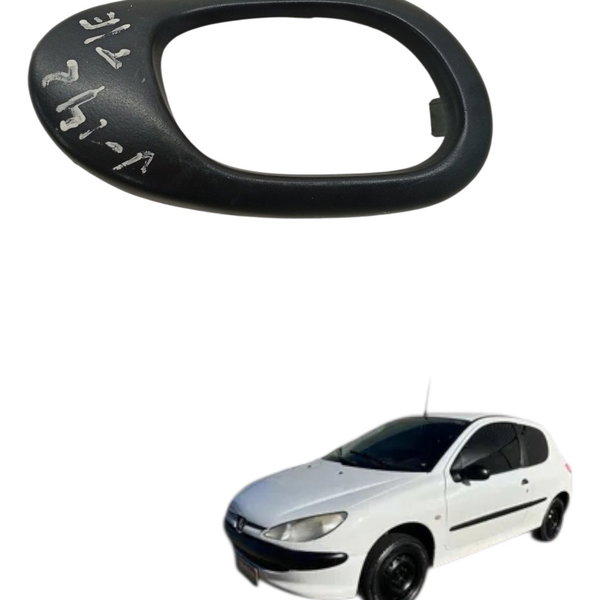 Moldura Maçaneta Interna Traseira Esquerda Peugeot 206 2005