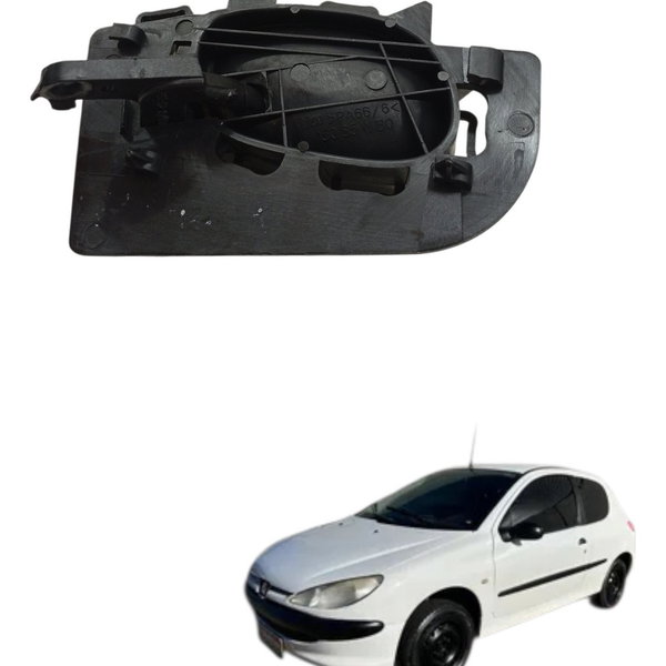 Maçaneta Interna Dianteira Direita Peugeot 206 2004 2005 Dianteira