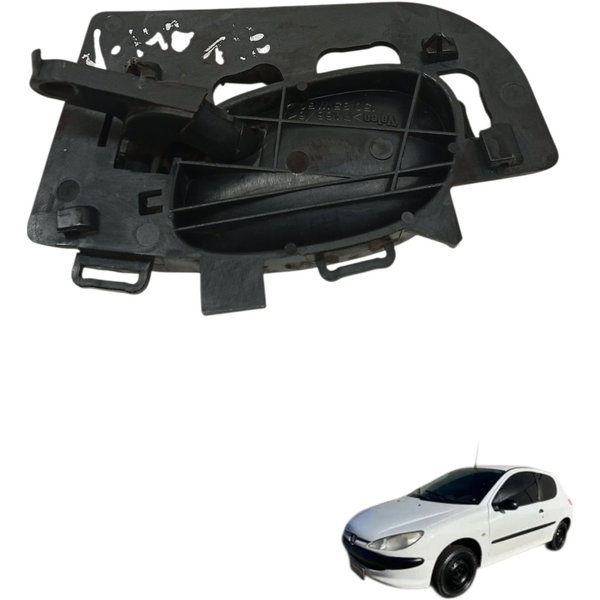 Maçaneta Interna Traseira Esquerda Peugeot 206 2004 2005