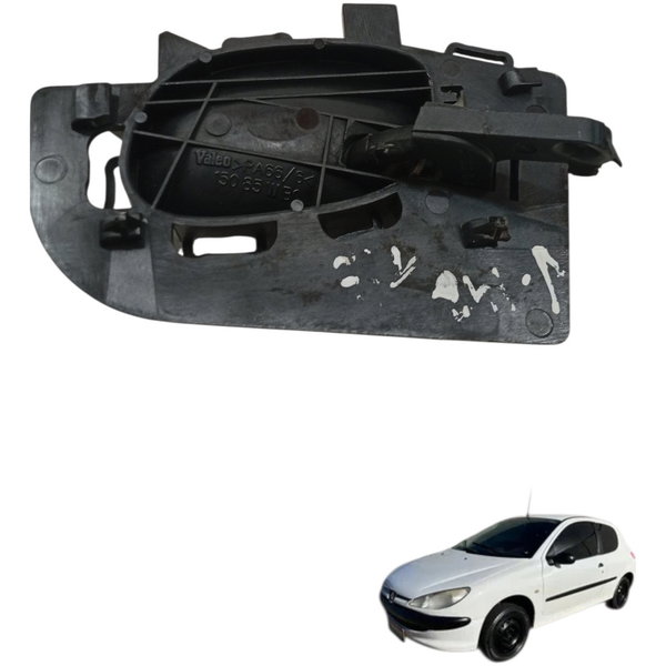 Maçaneta Interna Traseira Esquerda Peugeot 206 2004 2005