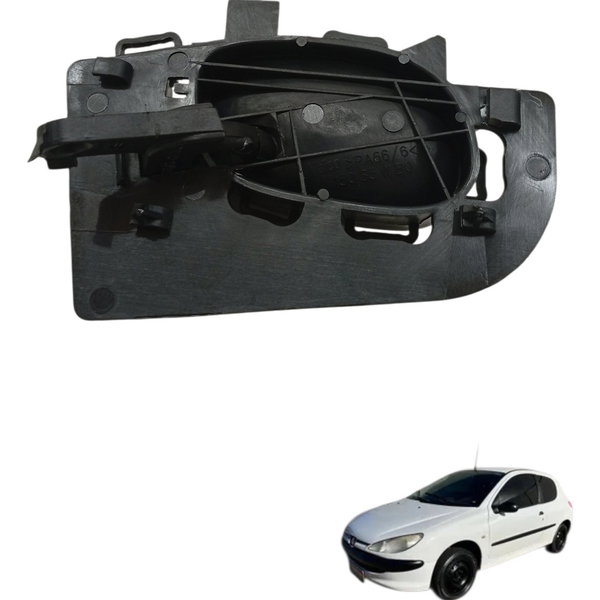Maçaneta Interna Dianteira Esquerda Peugeot 206 2004 2005 Dianteira